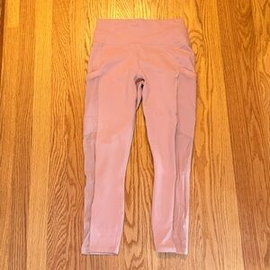 Women's Pink Fabletics Leggings Size S with pockets